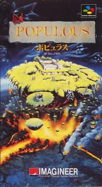 Populous (Japan) box cover front